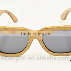 Wholesale 2016 Vintage UV400 Lens Design Bamboo Wooden Polarized Sunglasses Made in China Supplier's Choice thumbnail-1