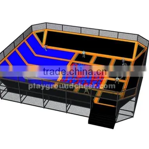 Cheer Amusement CH-ST150013 Playground Equipment Big Trampoline Park thumbnail-1