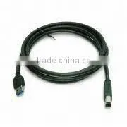USB 3.0 Straight Angle Type A/M to B/M Cable thumbnail-1