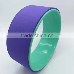 40x15cm Size Factory Wholesale Different Colors Back Training PVC Yoga Wheel thumbnail-1