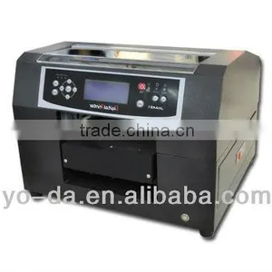 Yueda 1903 A4 Flatbed T-shirt Printer Directly Print on T-shirt thumbnail-1