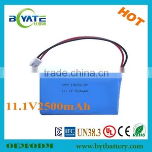 11.1v 2500mah Li-ion Rechargeable Pos Battery/medicial Battery thumbnail-2