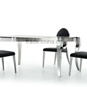 Modern Staineless Dining Room Furniture thumbnail-1