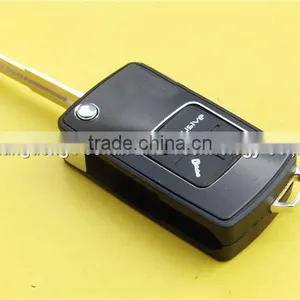 2 Buttons Modified Remote Flip Key Blank Shell for Chevrolet Epica With Left Blade thumbnail-5
