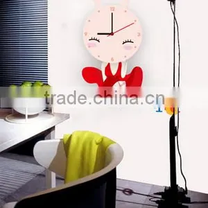 Simple Clock Shape Room Decor 3D Wall Sticker,vinyl Wall Clock Sticker,kids 3d Wall Sticker thumbnail-2