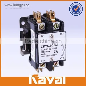 24v Air Compressor Contactors,2P (20A-40A)definite Purpose Contactor thumbnail-1