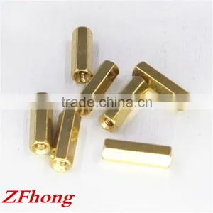 Made in China High Quality Din6334 Sleeve Hex / Hexagon Brass Coupling Nut m3 thumbnail-3