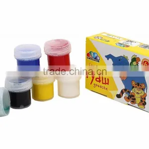 Gouache, Poster Paint, Poster Color 6 Colors, 60 ml thumbnail-1
