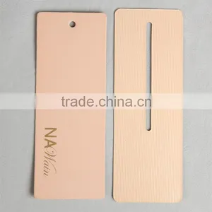 Gold Foil Recycled Paper Hang Tag for Women Dress thumbnail-3