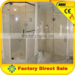 China 6mm Clear Toughened Glass Bathroom Cabinet thumbnail-1