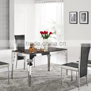 Wholesale Cheap Dining Tables With Marble Inlay thumbnail-1