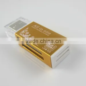 All in One Aluminium Memory Micro SD SDHC TF MS M2 Card Reader thumbnail-6