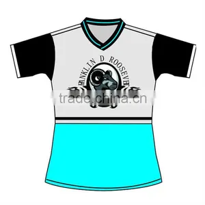 2015 New Breathable Fabric Full Sublimation Rugby Jersey,Custom Cheap Rugby Shirts thumbnail-2
