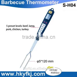 Digital Food Thermometer Cooking Stainless Steel Probe Meat Turkey BBQ thumbnail-1