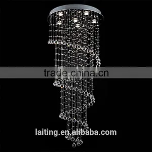 S Type Drop Modern Crystal Lights thumbnail-1