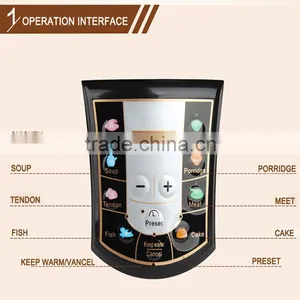 Double Bravery Intelligent Reservation Electric Pressure Cooker Easy Cleaning Operation Simple 4L 110V or 220V Pressure Cooker thumbnail-2