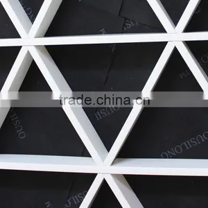 Water Proofing Aluminum Commercial Suspended Metal Grid Open Cell Ceiling thumbnail-3
