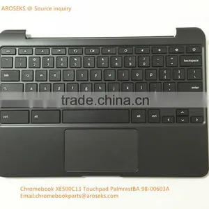 XE500C13 XE503C12 Touchpad Palmrest US Black Keyboard Assembly BA98-00603A thumbnail-1