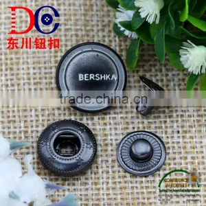 17MM Hot Sale Copper Button Custom Spring Snap Button Tor Jacket Bags thumbnail-5