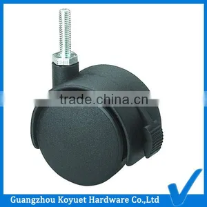 KOYUET Free Sample Nylon With Screw High Quality Heavy Duty Caster Outdoor Furniture Wheel thumbnail-1