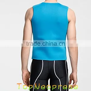 Men's Slimming Body Waist Suit Vest Hot Neoprene Sauna Body Shapers thumbnail-3