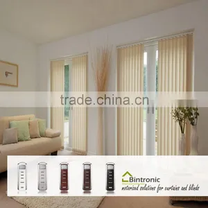 Bintronic Taiwan Smart Home Motorized Vertical Blinds Electric Curtain Track Alloy Window Decoration thumbnail-3