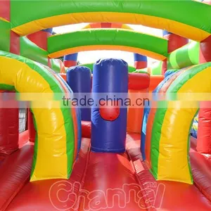 2016 Inflatable Obstacle Course Kids Safe Inflatable Games Outdoor thumbnail-4