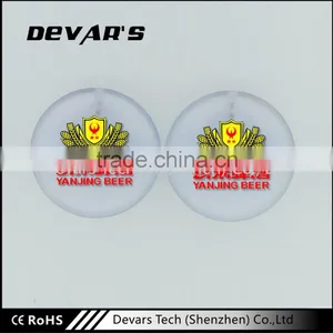 OEM High Quality Different Design Logo Customized Plastic Pin Round Led Badge thumbnail-2