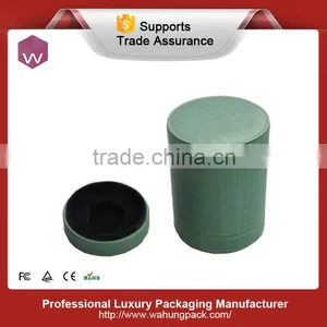 Handcraft Round Perfume Gift Boxes/ Custom Logo Wood Perfume Box Manufacturer China thumbnail-3