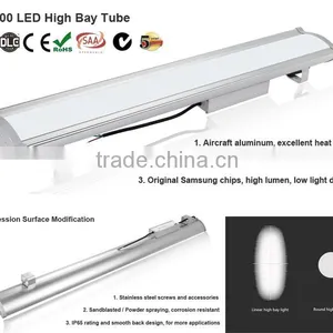 110V- 277V -480V Industrial Lighting 1.2M 120W Led High Bay Canopy Lights thumbnail-3
