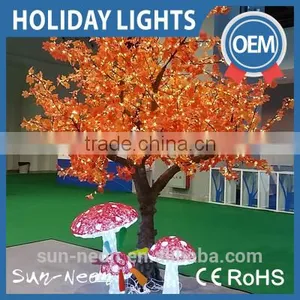 Artificial Autumn Japanese Red Maple Tree With Branches And Leaves thumbnail-1