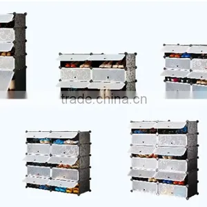 Plastic Shoe Storage Shelves Diy Shoe Racks thumbnail-6