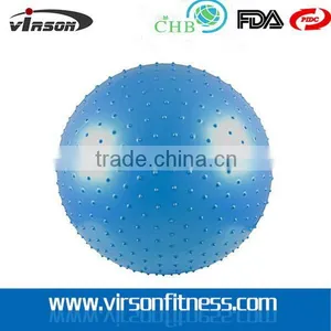 VGB101 Ningbo Virson Durable Best Selling Anti-burst Yoga Ball Yoga Massage Ball thumbnail-4