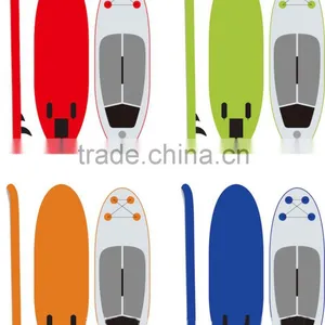Stand up Paddleboard/SUP With 3 Piece Adjustable Travel Paddle/Air Around Inflatable Supboards thumbnail-3