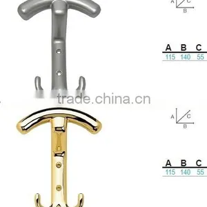 Wholesale Zamak Coat Hook,double Coat Hook,toilet Coat Hook thumbnail-4