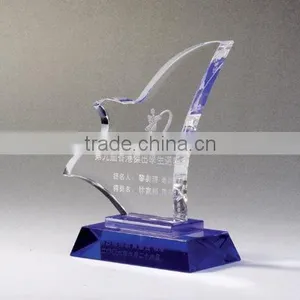 Birds Shape Crystal Trophy thumbnail-1