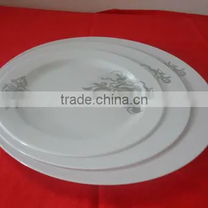 Disposable Plastic White Tray thumbnail-1