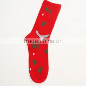 Custom Knitting Jacquard Crew Adult Socks for X-mas thumbnail-3