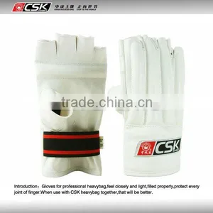 Synthetic Leather Semi-Finger Punching Gloves thumbnail-1