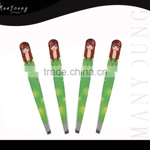 Beauty Girl Shape Manicure Kit Eyebrow Tweezer thumbnail-1