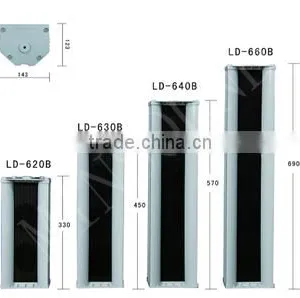 LD-6B 20W-60W Outdoor Waterproof Column PA Speaker 2016 Fashion Designed thumbnail-2