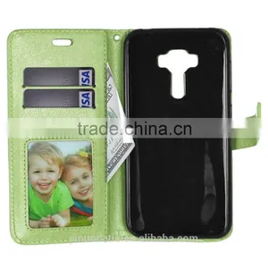 Cell Phone PU Leather Flip Card-slot Case for ASUS ZenFone 3 ZE552KL 5.5 thumbnail-5