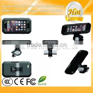 Bicycle Bike Motorcycle Handlebar Mount Holder IPX4 Waterproof Shockproof Case for IPhone 6 6S Black thumbnail-2
