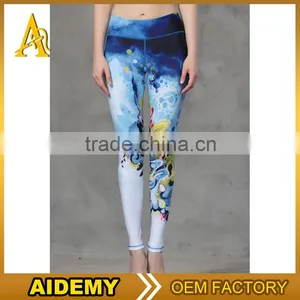 Custorm Ladies Gym Leggins Brand Name for Women Sport Legging thumbnail-1