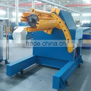 10 Tons Hydraulic Decoiler For Steel Coil thumbnail-1