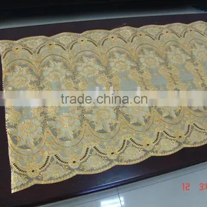 VINYL Long Lace Table Cloth thumbnail-1
