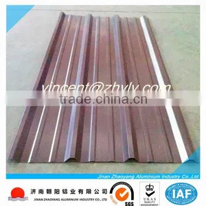 Corrugated Aluminum Sheet for Roof and Construction With Thick 1mm Alloy 3003 thumbnail-1
