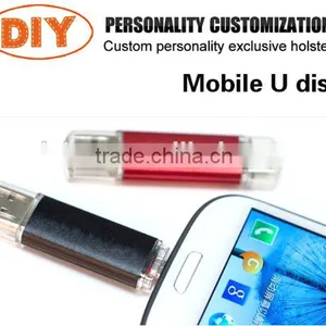 Wholesale Buy Usb Flash Drives With 2 Port, Hot Selling Cheap OTG Usb for Smartphone, Mini Usb Flash Drive 32gb thumbnail-4