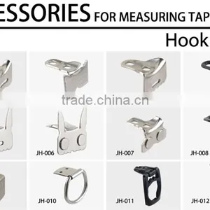 New Abs JH-89 Twice Rubber Injection Steel Measure Tape With Chrome Plated Case/5m Measuring Tapes thumbnail-5