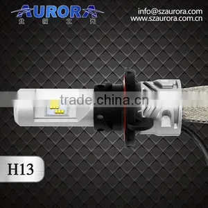 Hot LED Headlight Kit White With Cooling Fan 12V 4000LM H13 Led Kits thumbnail-1